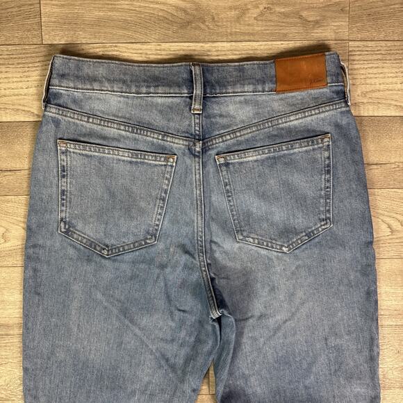 J. Crew Classic Straight Leg High Rise Medium Wash Jeans sz 27 - Picture 7 of 7